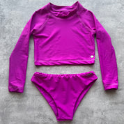 Conjunto Amalfi teens morado barney