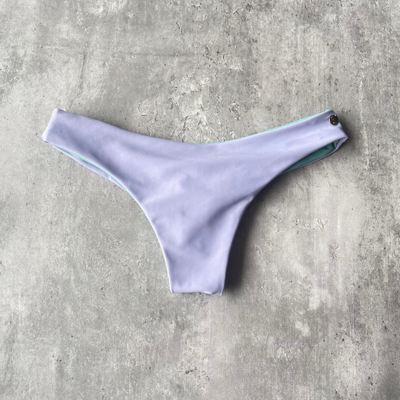 Bottom Cocos lavanda reversible a menta oscuro