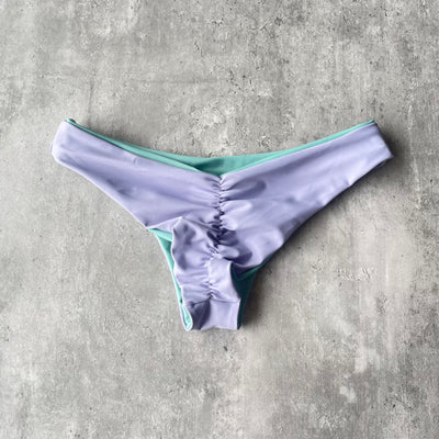 Bottom Cocos lavanda reversible a menta oscuro