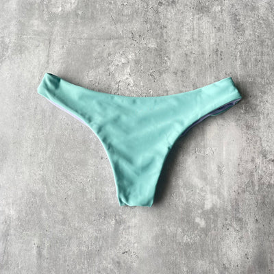 Bottom Cocos lavanda reversible a menta oscuro