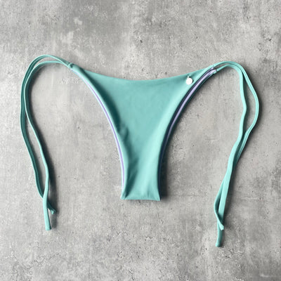 Bottom totoritas lavanda reversible a menta oscuro