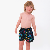 Short Bali niño negro print