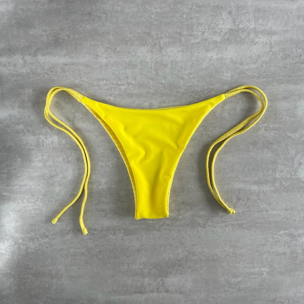 Bottom Totoritas amarillo print