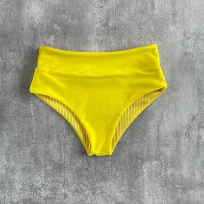 Bottom Bora amarillo print